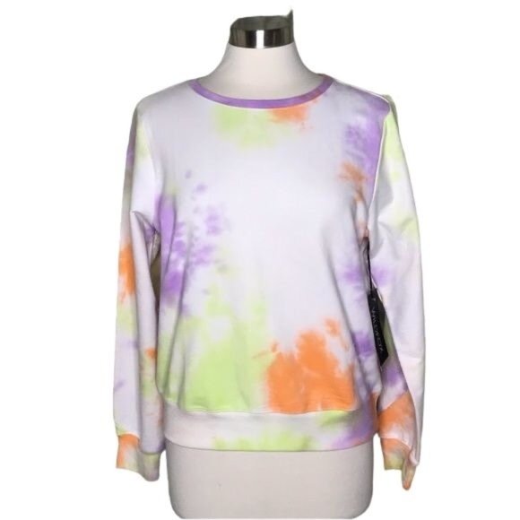 Wildfox M Sherbet Wash tie dye sweatshirt - Picture 1 of 8